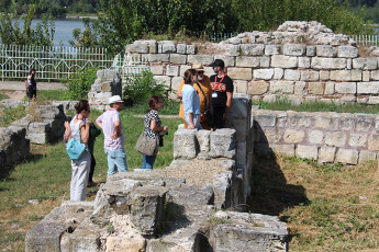 Vizită la situl arheologic din Durostorum (Bulgaria)