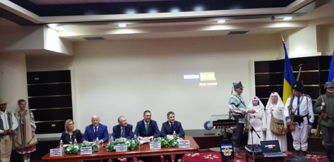 140 de ani de la unirea Dobrogei cu România. Președintele Consiliului Științific al ISACCL, invitat de onoare la ședința comună solemnă a Consiliilor Județene din Tulcea și Constanța (Tulcea, 13 noiembrie 2018)