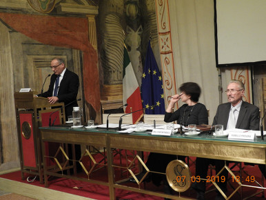 The “Levant Initiative for Global Peace”, presented in the Italian Senate