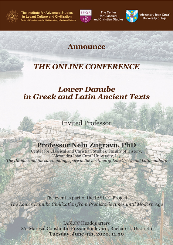 The conference “The Lower Danube in Greek-Latin texts”