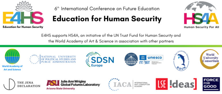Educație pentru securitate umană, conferință organizată de Academia Mondială de Artă și Știință